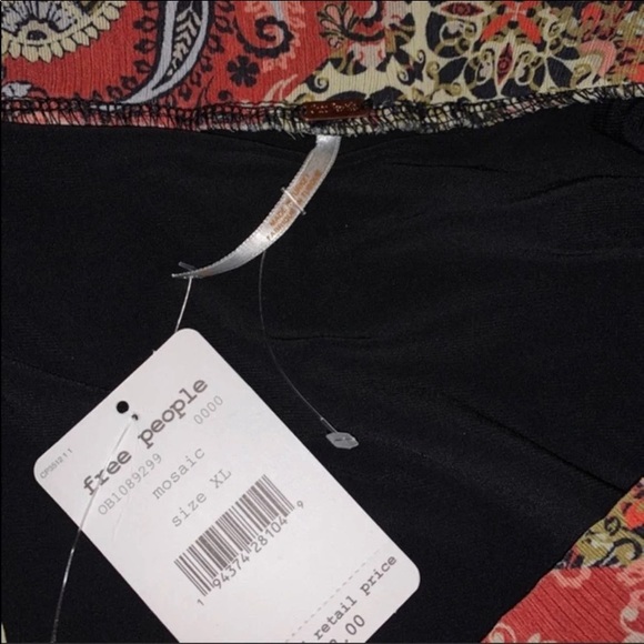 NWT Free People Stay Awhile Handkerchief Skirt - Picture 7 of 7